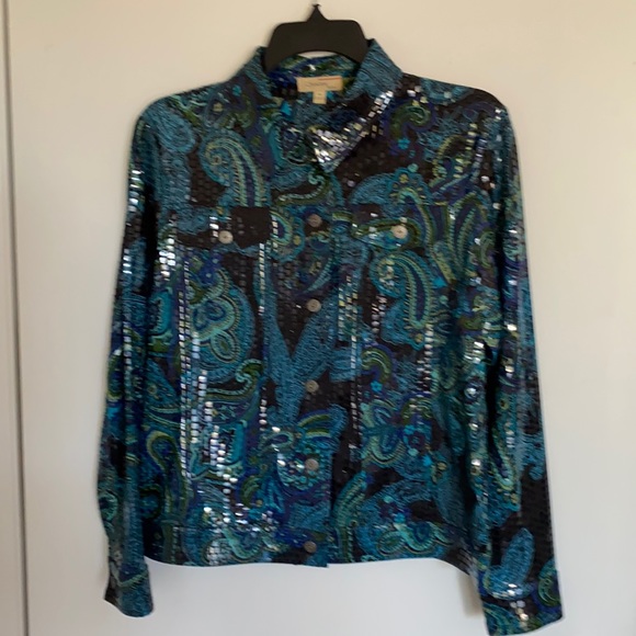 Choices Jackets & Blazers - CHOICES cute paisley design jacket! PM